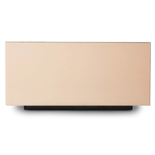  square clay color mirror block table