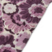 detail of floral burgundy cotton napkins  