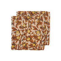 vintage style set of cotton napkins