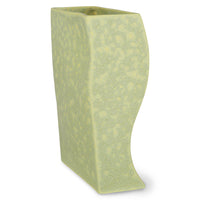 Ceramic block vase - pistachio (set of 2)