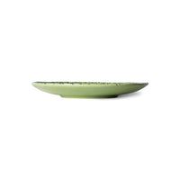 70s ceramics appetizer / dessert plate Kiwi (set of 2)