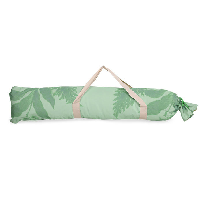 carrying bag for pistachio green retro style beach umbrellas