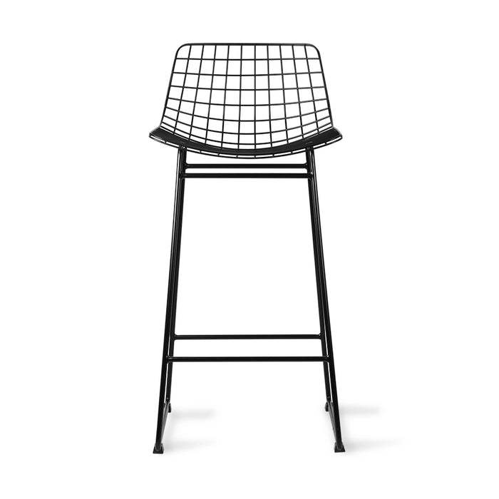 modern bar stool in black