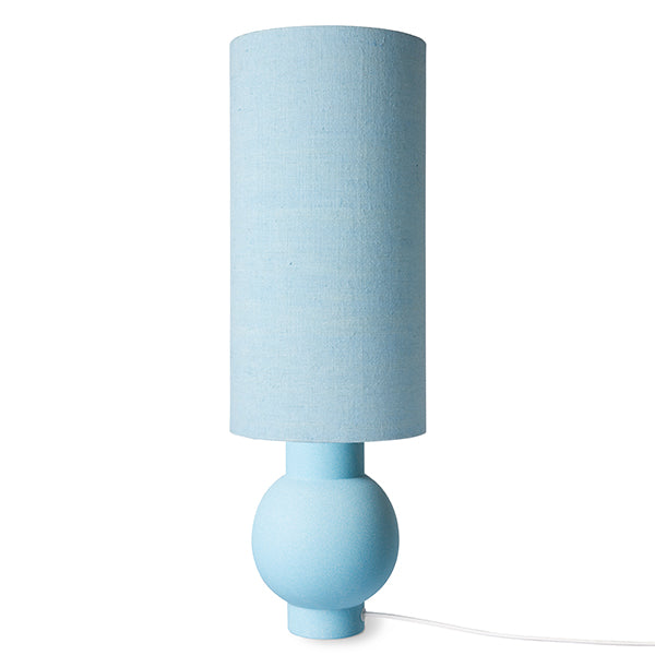 Smeltend bloed span HK Living USAVOL5099+ VLK2034 ice blue table lamp with blue shade — HKliving  USA