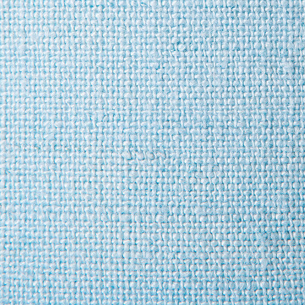 detail of natural linen lampshade