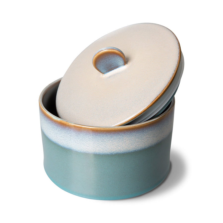 70s ceramics - cookie jar Dusk