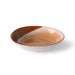deep plate for curry dishes in warm earth tones