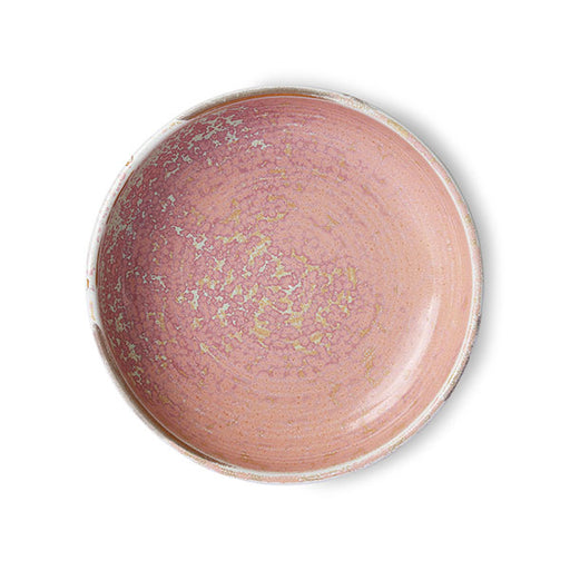 ceramic pink plate