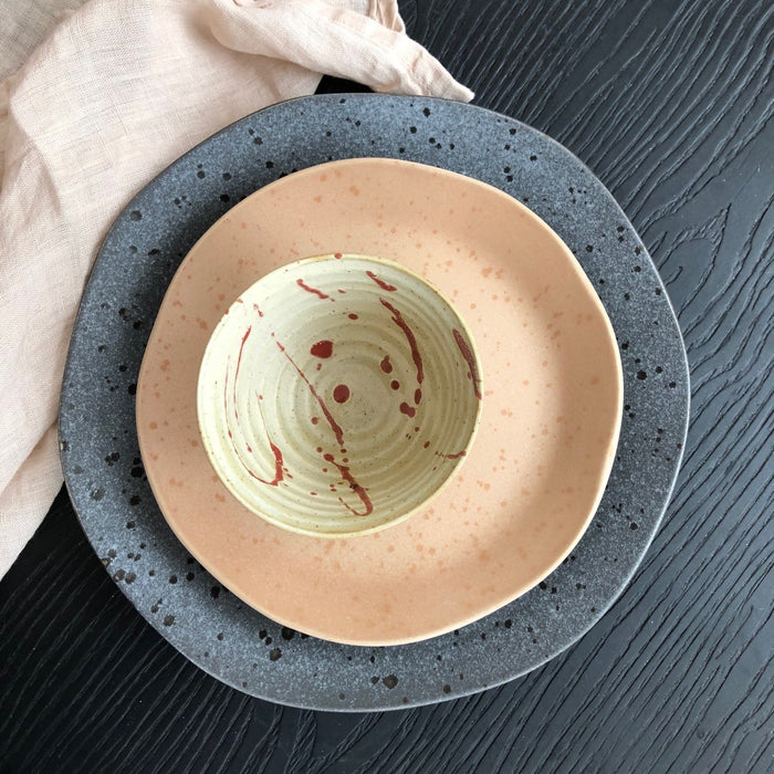 Kyoto ceramics - spatter bowl