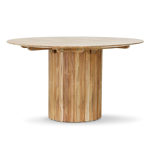 natural teak wooden table 