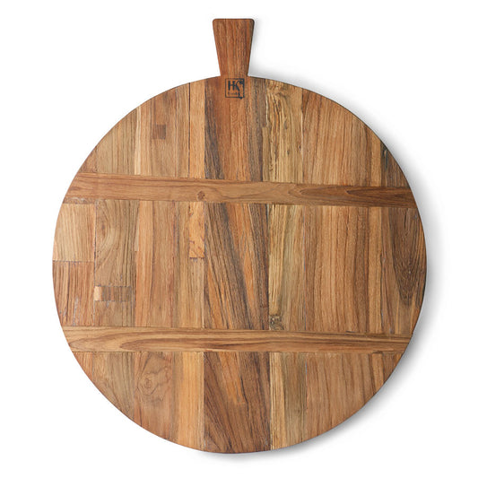 rustic large board made of reclaimed teak wood