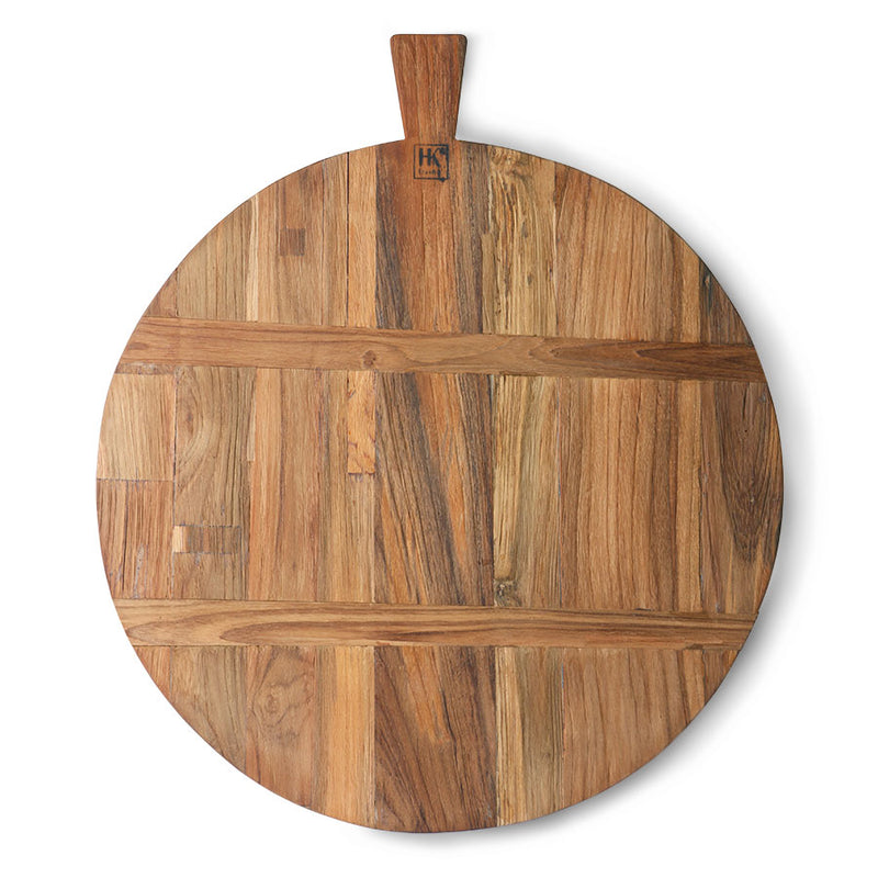 rustic large board made of reclaimed teak wood