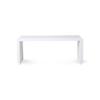 mid century modern museum bench