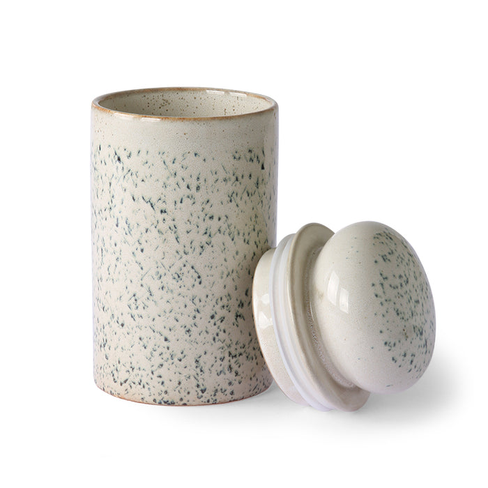 70s ceramics - storage jar Hail