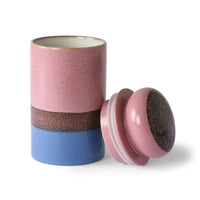 storage jar with lid with a 1970 inspired design by HKliving