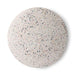 round serving plate with terrazzo look