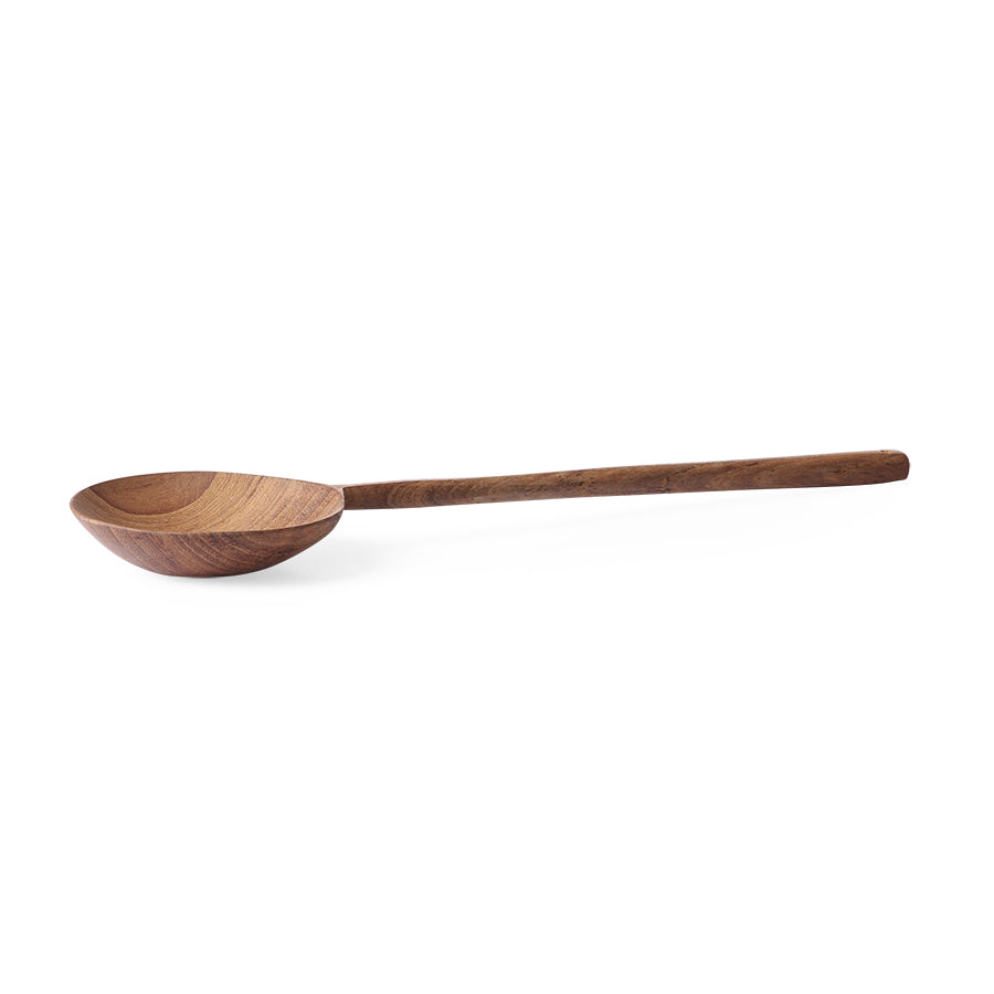 HKliving - Round Teak Spoon Ladle