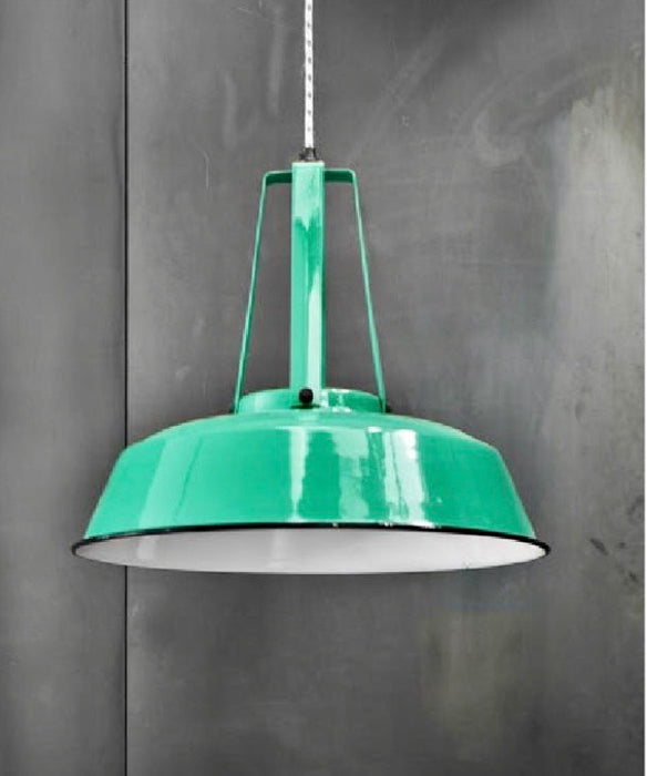 Workshop lamp Jade green - M