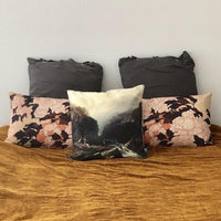 pillows on a bed for decoration