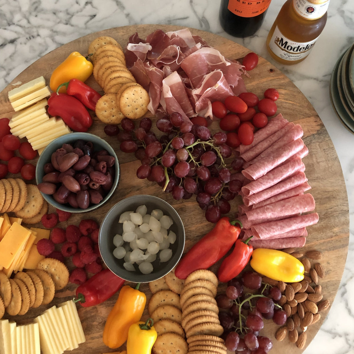 charcuterie board by hk living