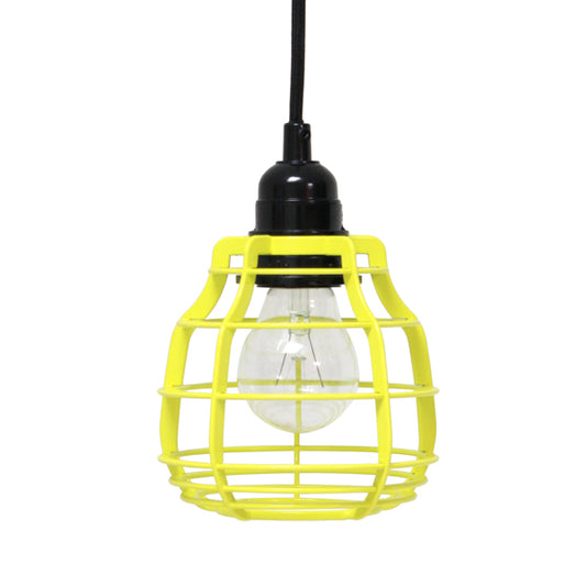 metal casket contemporary pendant lamp