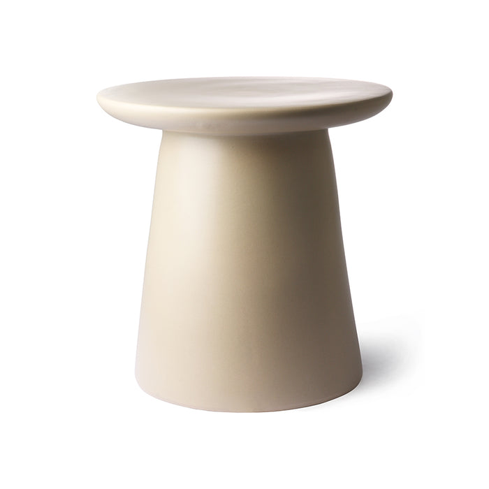 earthenware side table