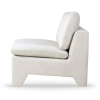 HKliving usa Retro lounge fauteuil boucle - cream