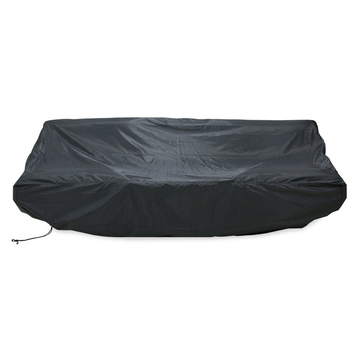 black polyester water repellent sofa cover