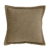 TKU2020 hk living usa quilted brown throw pillow