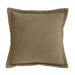 TKU2020 hk living usa quilted brown throw pillow