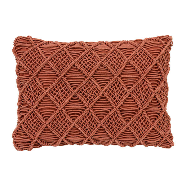 Macrame throw pillow hotsell