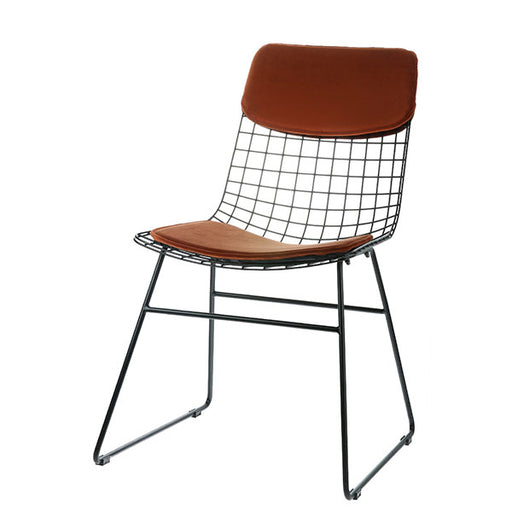 TOT4023 Hk living velvet terra comfort kit for metal wire chair