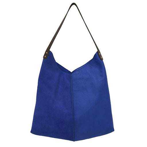 blue bag by hk living 100% leather