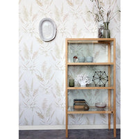 wall mural paper with vintage reed design by hk living usa